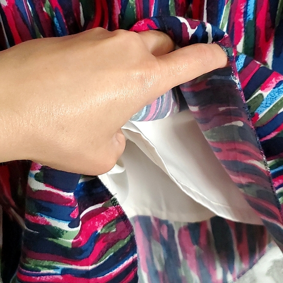 Boden Watercolor print Shift Dress, Women's US8R - Picture 4 of 6